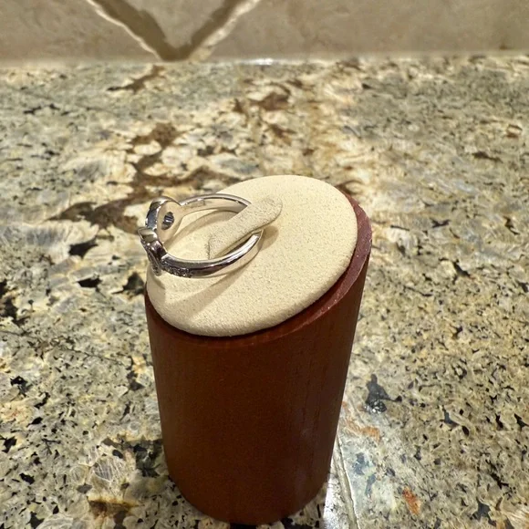 Park Lane Silver Infinity Ring with Crystals size 7 - Picture 3 of 3